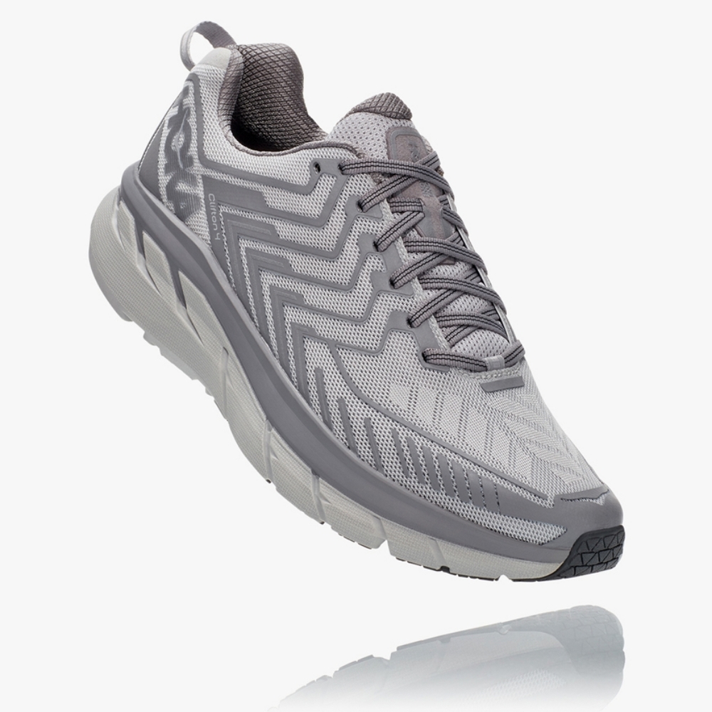 Hoka one one Men's ov clifton silver US  Medium, New inbox.